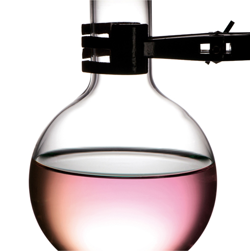 Boiling Flask in Retort Stand