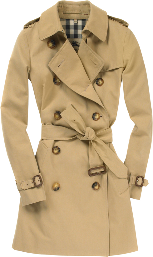 Burberry Womenswear Trench Coat Front-----