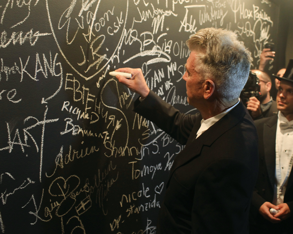 DAVID LYNCH & DOM PERIGNON Celebrate the Global Launch of "DOM PERIGNON by DAVID LYNCH"