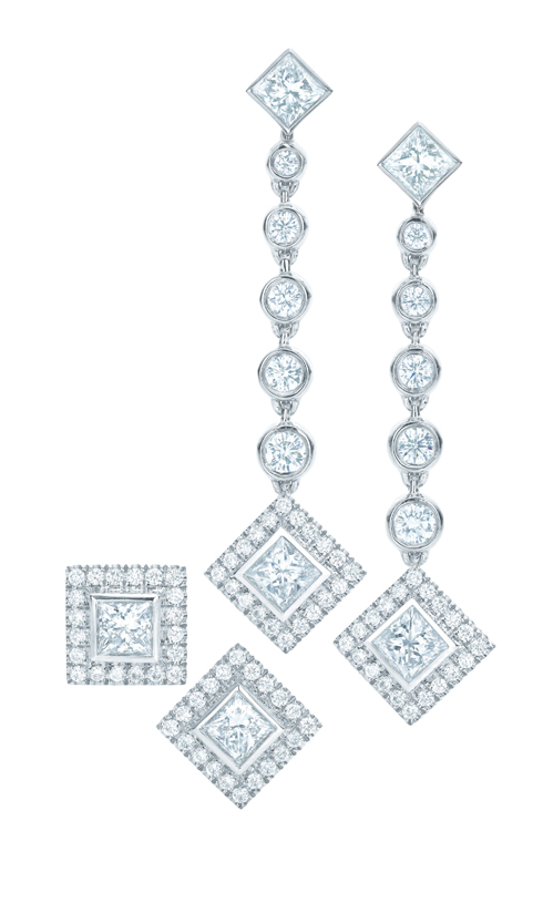 Tiffany Grace diamond earrings-----