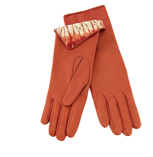 글레이즈드 양가죽 장갑-----