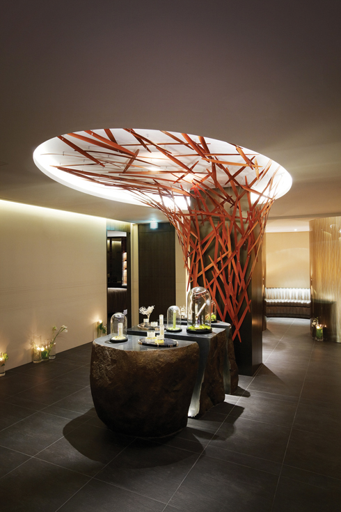 아모레퍼시픽 스파 오픈_중정-----