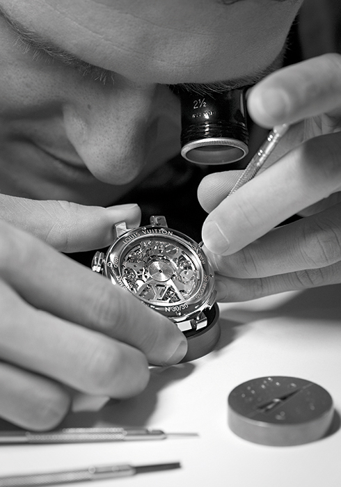 © Gerard UferasLOUIS VUITTON GENEVE 07_05_14LA FABRIQUE DU TEMPS