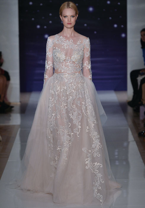 Reem Acra, Bridal Spring 2016, New York City, April 17 2015