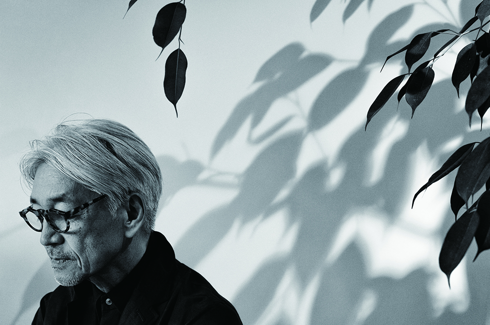 Ryuichi Sakamoto, a world-renowned artist, attends the VIP opening for his exhibition "Ryuichi Sakamoto: Life, Life" at the new gallery Piknic in Seoul, South Korea on May 24, 2018. Ryuichi Sakamoto is a Japanese musician, composer, record producer and activist based in New York, and he has won numerous awards like Academy Award, Grammy, BAFTA, Golden Globe Awards for film scores which he composed and produced. The exhibition includes not only his latest music album "async" but also co-works with other artists like German electronic musician Alva Noto, Japanese media artist Shiro Takatani, Thai filmmaker Apichatpong Weerasethakul and legendary artist Nam June Paik. The exhibition opens on May 26, 2018, to Oct. 14, 2018, to the public.